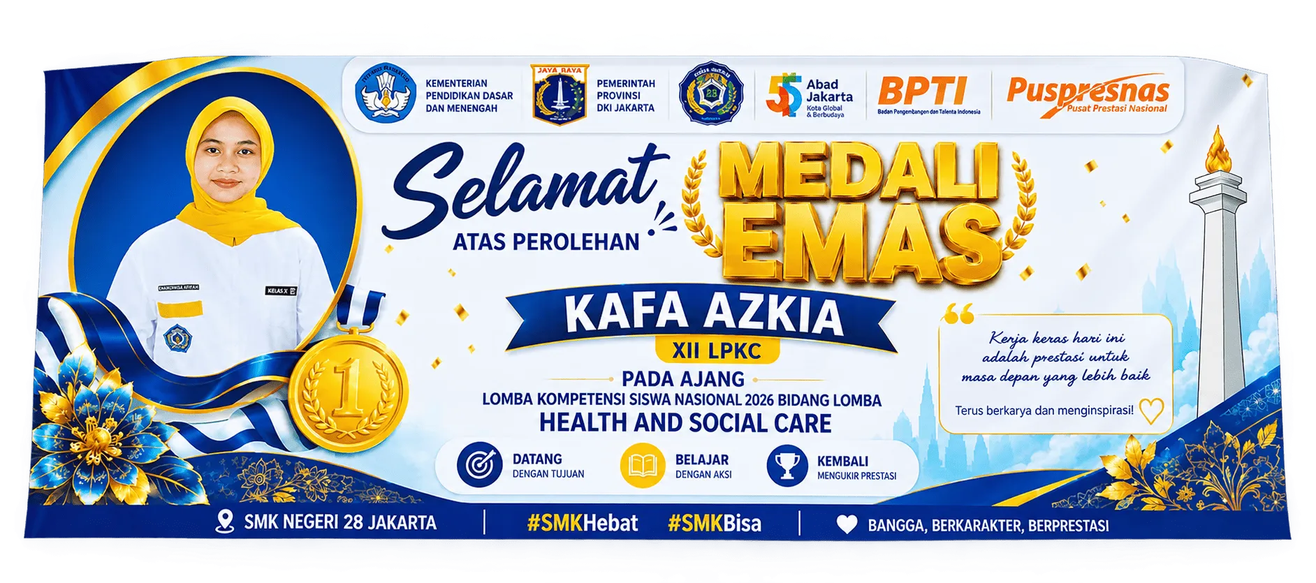 Juara 1 Nasional Lomba Kompetensi Siswa HSC 2026